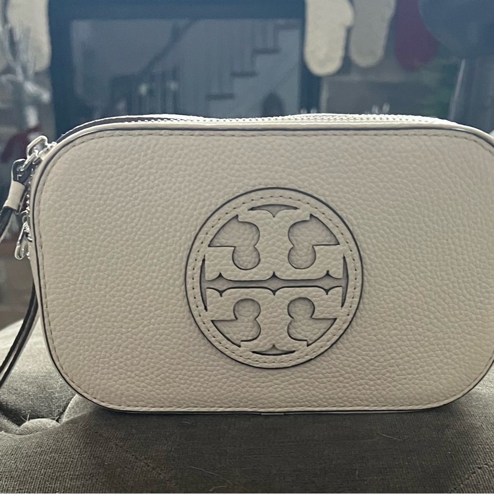 Tory Burch White Crossbody Bag